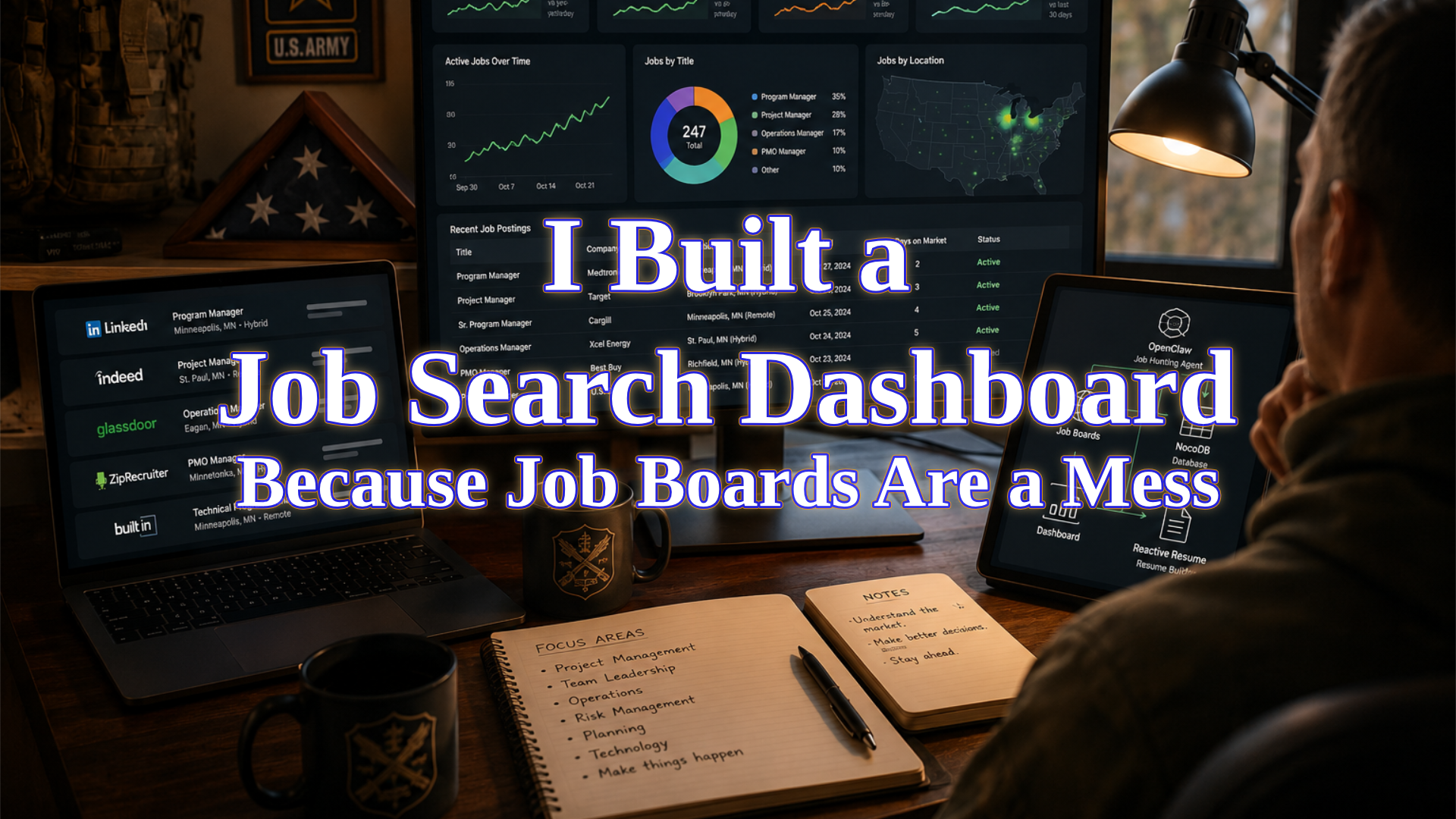 I Built a Job Search Dashboard Because Job Boards Are a Mess