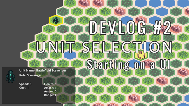 Devlog #2: Placing and Selecting Units in Violence of Action